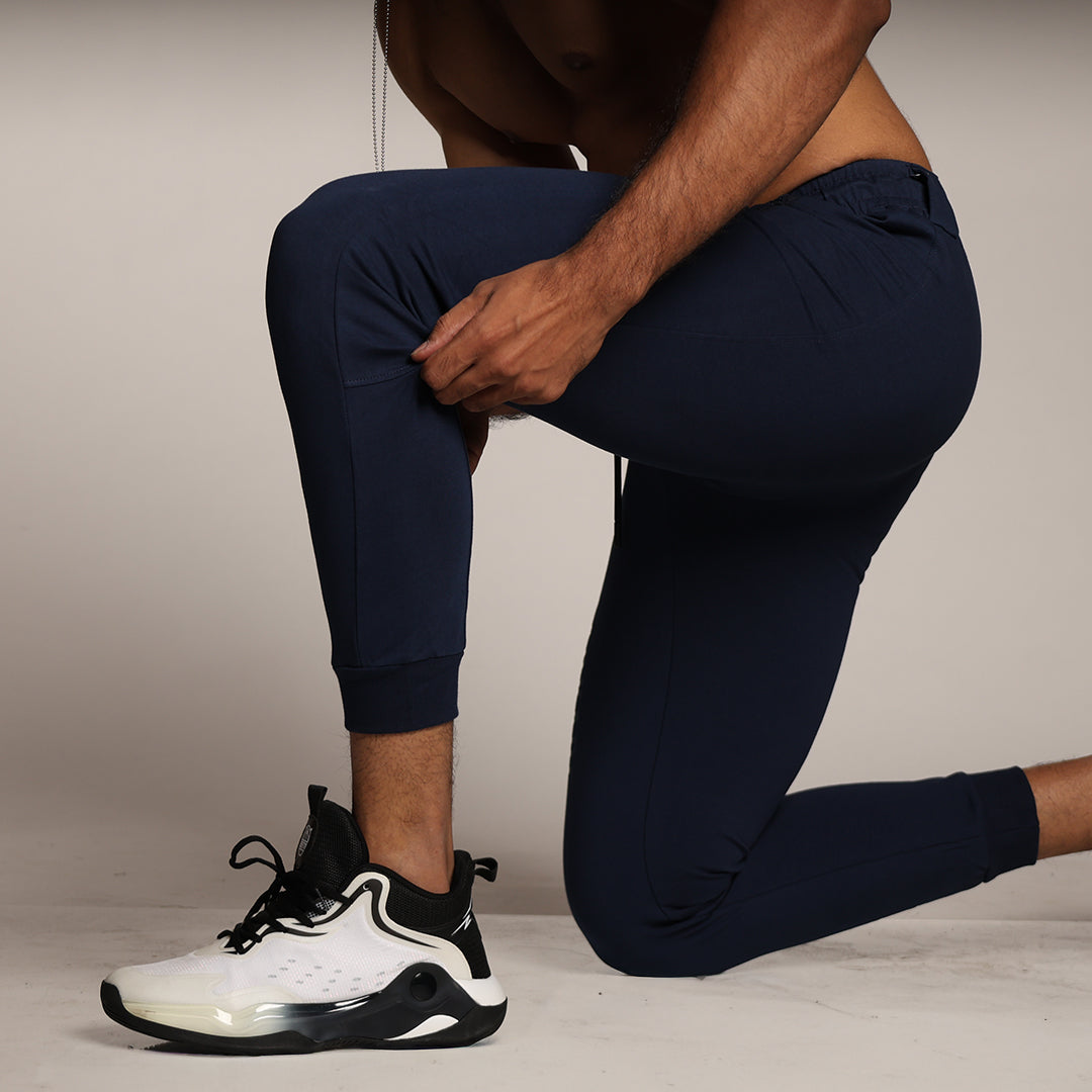 Primal Endurance Joggers- Navy Blue - Black Ape