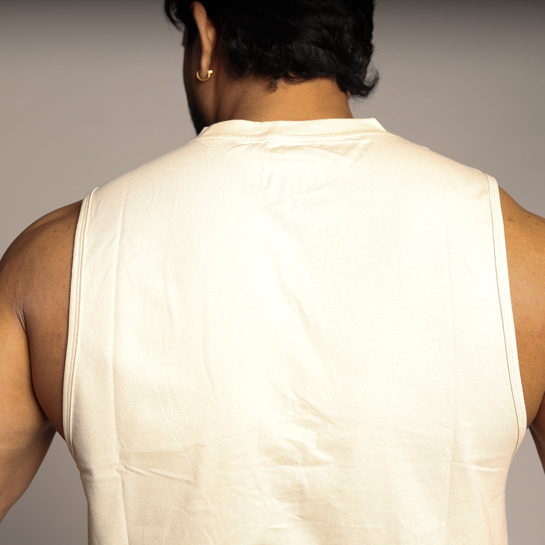 Primal Strength Tank - White - Black Ape