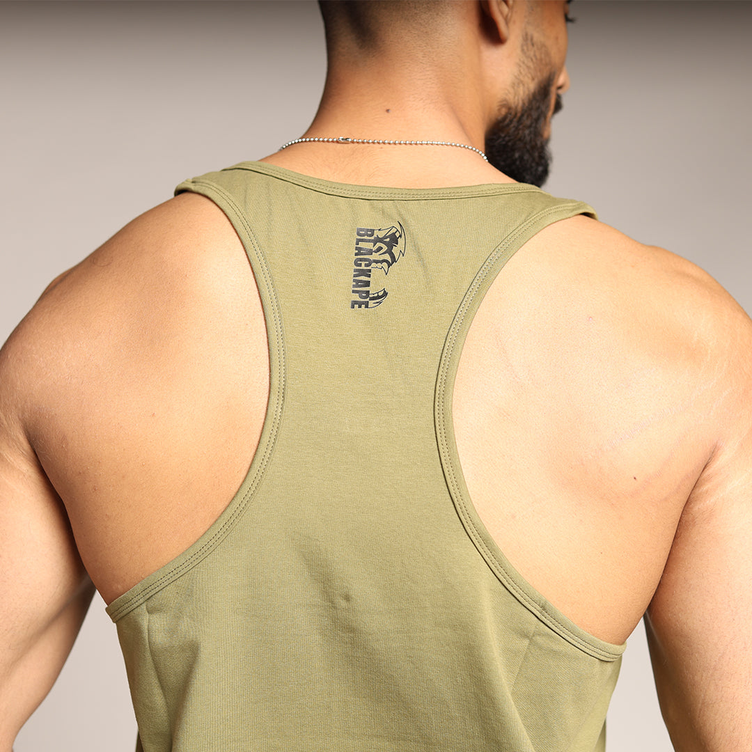 Primal Power Stringer - Olive Green - Black Ape