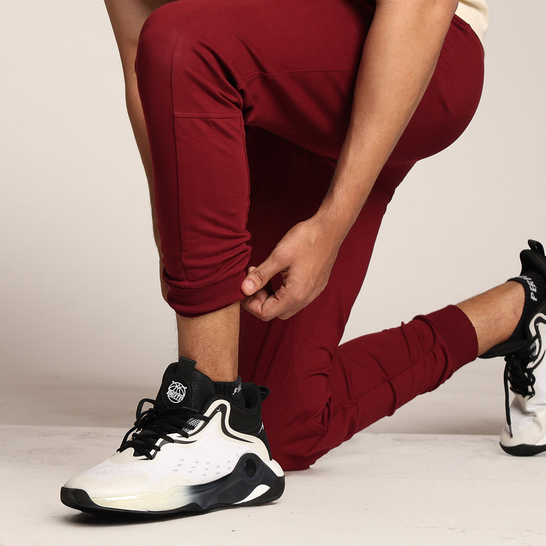 Primal Core Joggers - Maroon - Black Ape