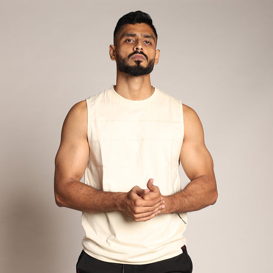 Primal Edge Tank - White - Black Ape