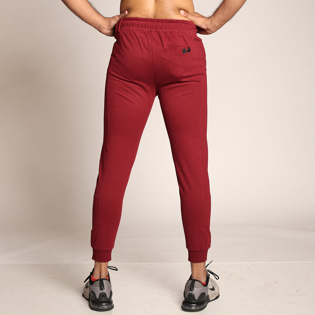 Primal Power Joggers - Maroon - Black Ape