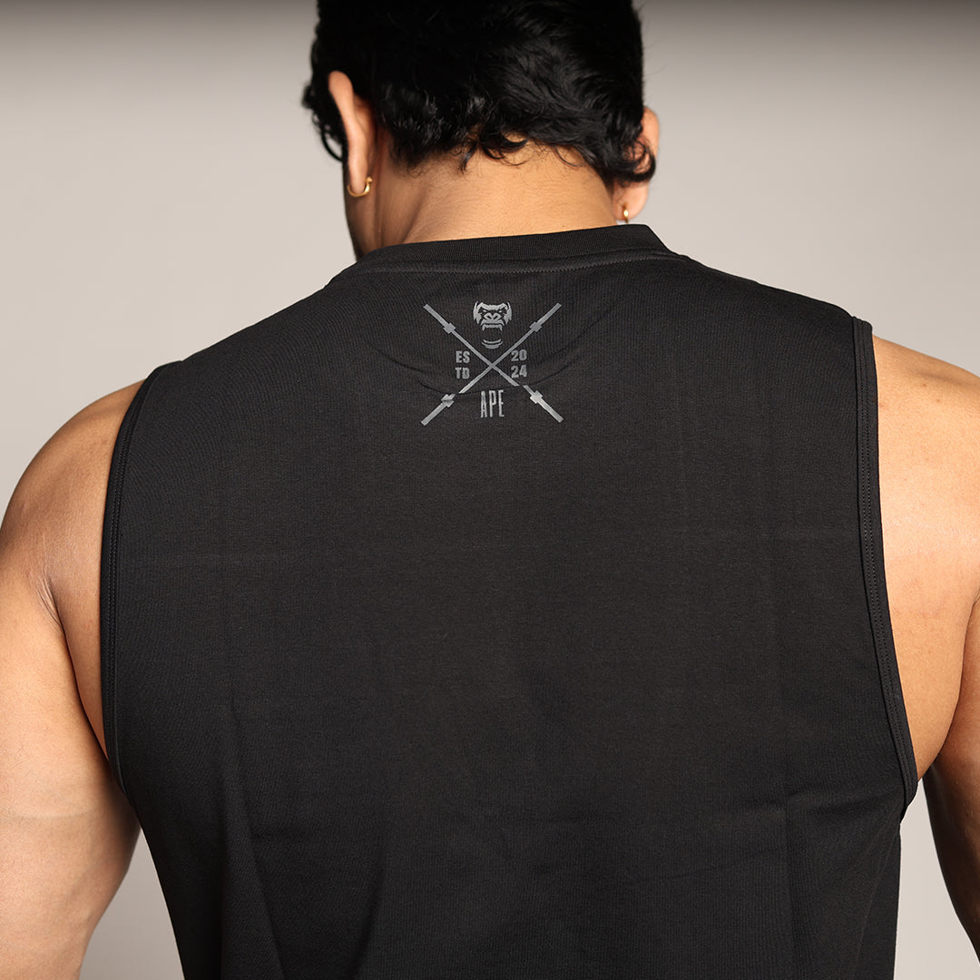 Primal Edge Tank - Black - Black Ape
