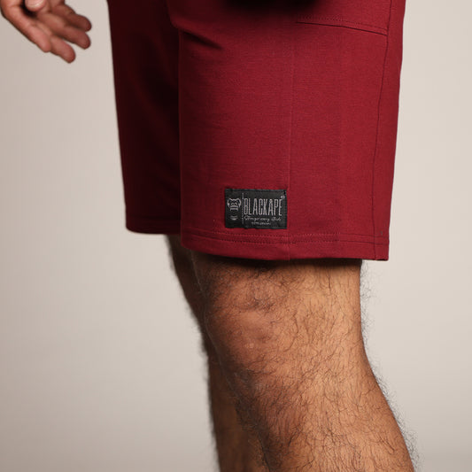 Primal Endurance Shorts - Maroon - Black Ape