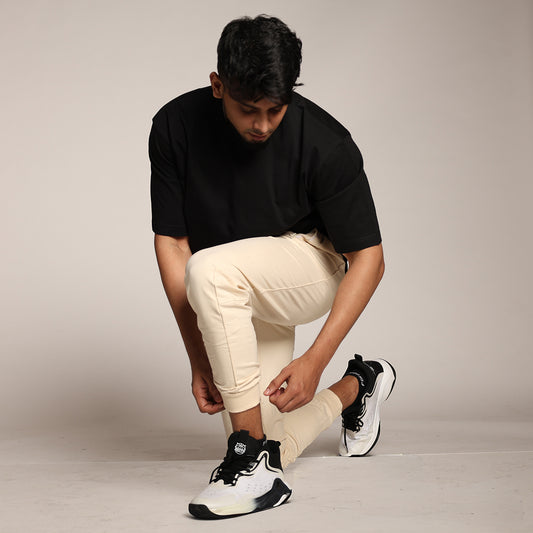 Primal Core Joggers - White - Black Ape