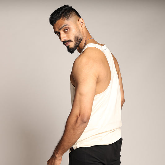 Primal Strength Stringer - White - Black Ape