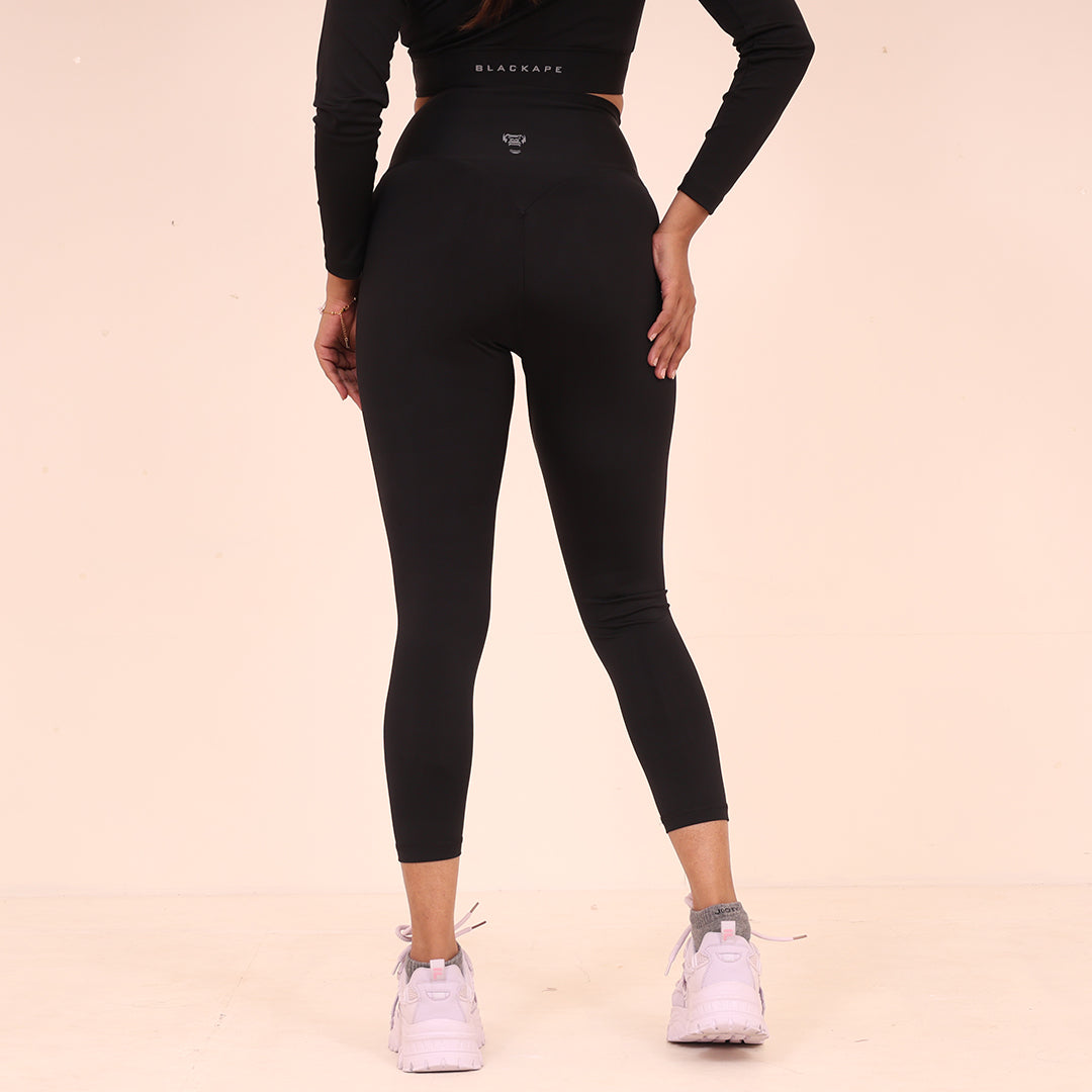 Sculpted Flow Leggings - Sculpted Essentials - Black - Black Ape