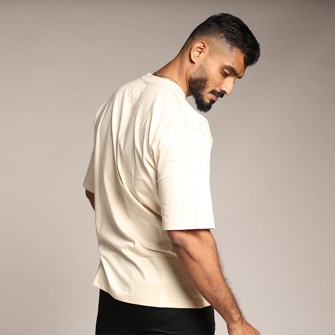 Primal Oversized T-shirt - Blackape Strength - Forged Essentials - White - Black Ape 