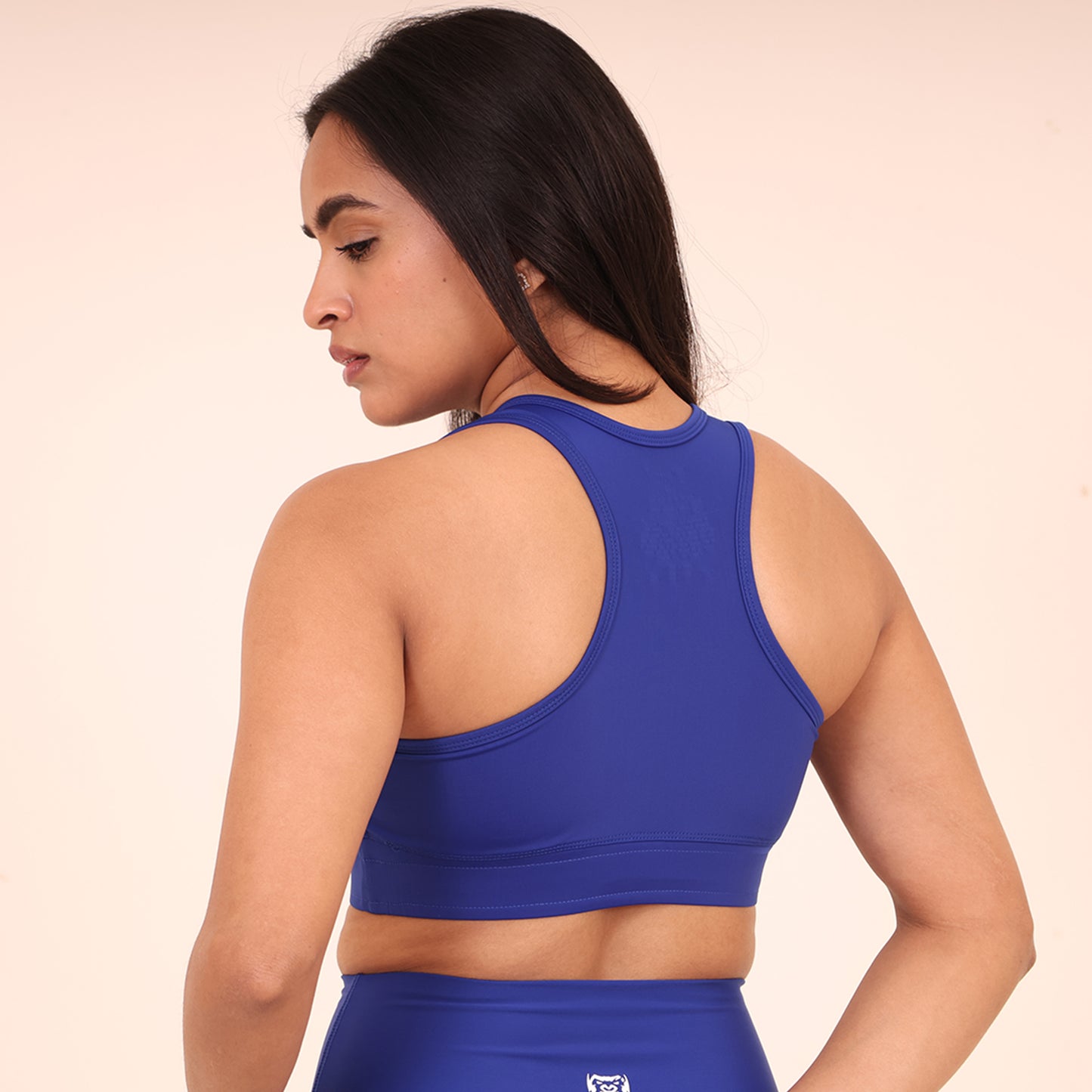 Sculpted Elevate Sports Bra- Sculpted Essentials - Royal Blue - Black Ape 