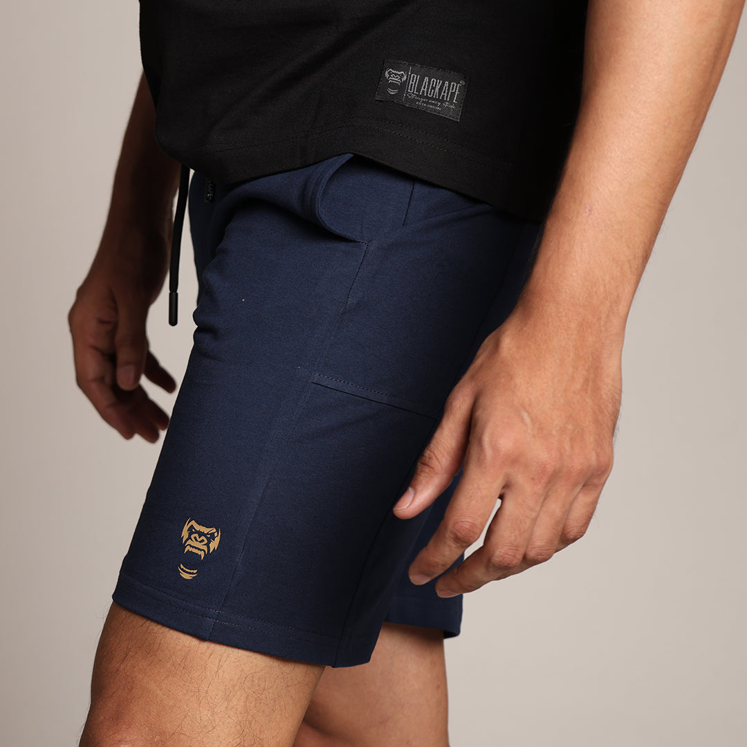 Primal Core Shorts - Navy Blue - Black Ape 