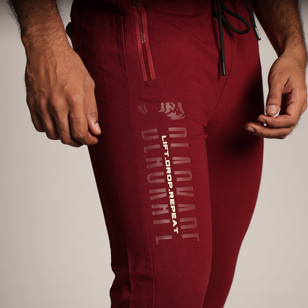 Primal Endurance Joggers- Red - Black Ape 