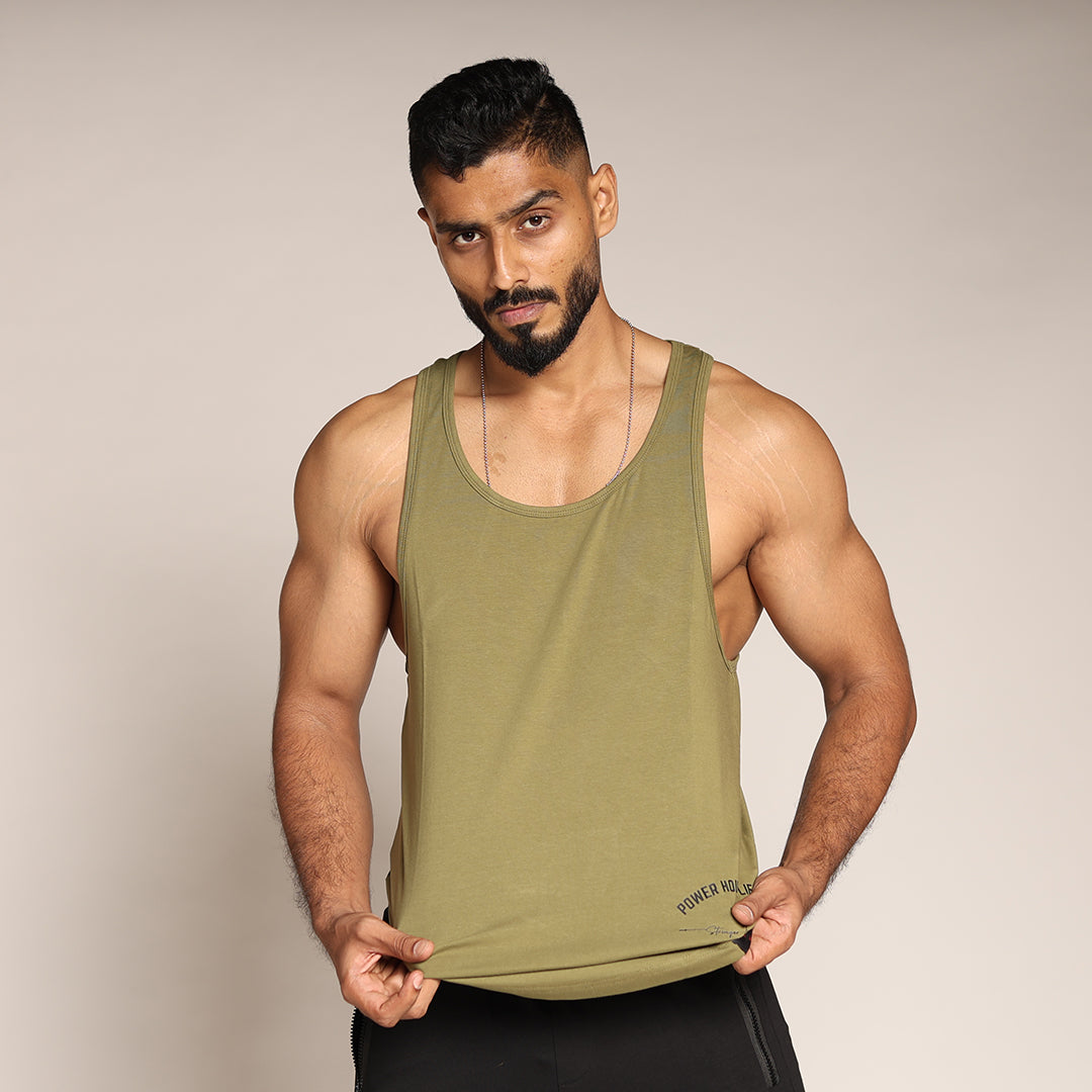 Primal Power Stringer - Olive Green - Black Ape 
