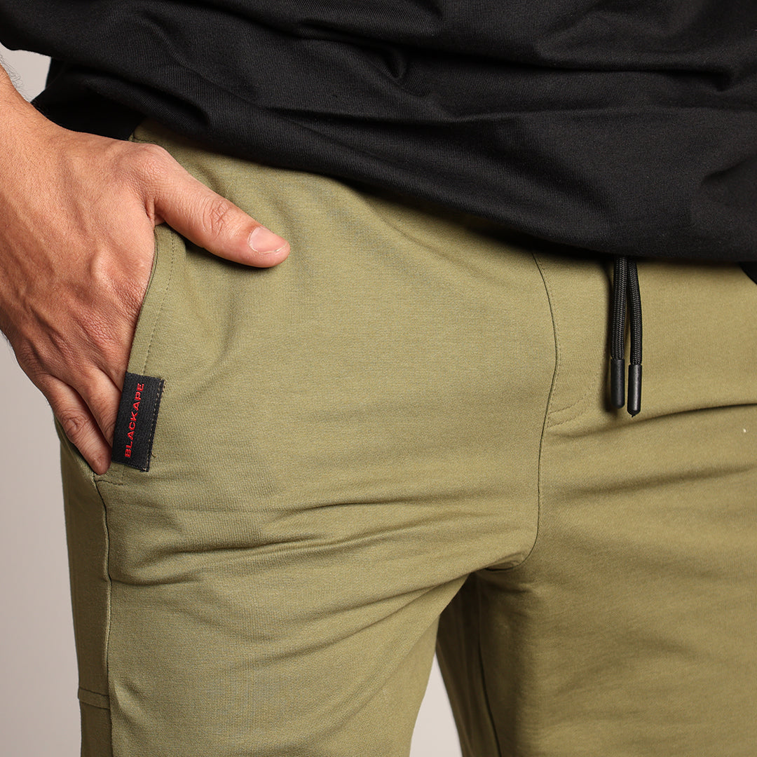 Primal Core Shorts - Olive Green - Black Ape 