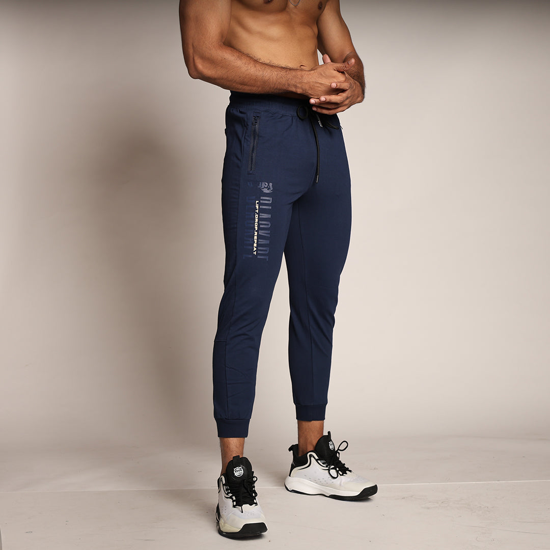 Primal Endurance Joggers- Navy Blue - Black Ape 