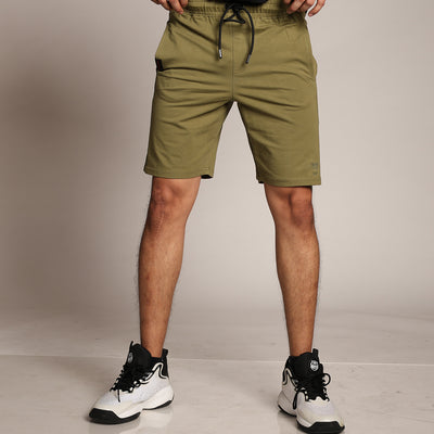 Primal Core Gym Shorts for Men | Olive Green