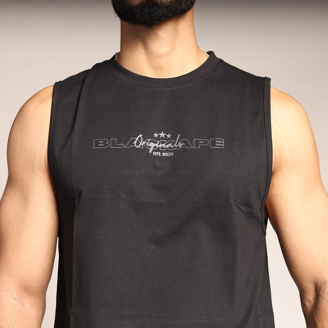 Primal Strength Tank - Black - Black Ape 