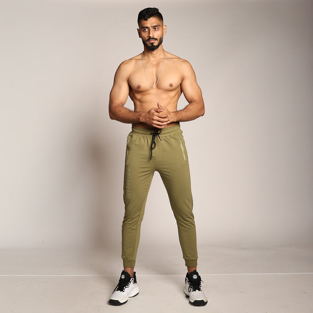 Primal Endurance Joggers - Olive Green - Black Ape 