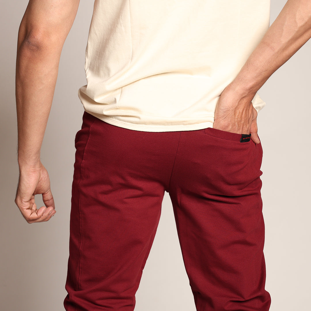 Primal Core Joggers - Maroon - Black Ape 