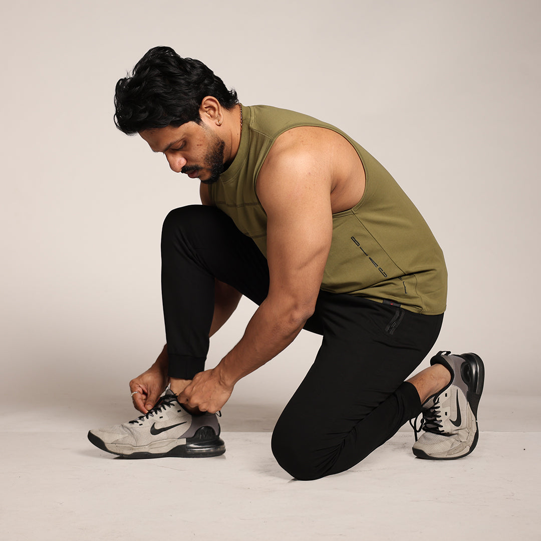 Primal Power Joggers  - Black - Black Ape 