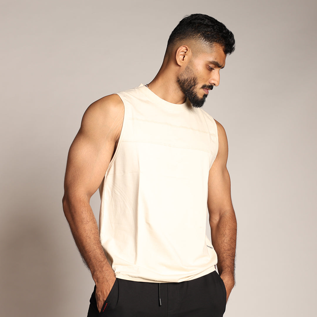 Primal Edge Tank - White - Black Ape 