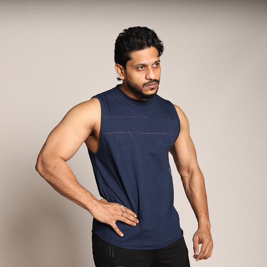 Primal Edge Tank - Navy Blue - Black Ape 