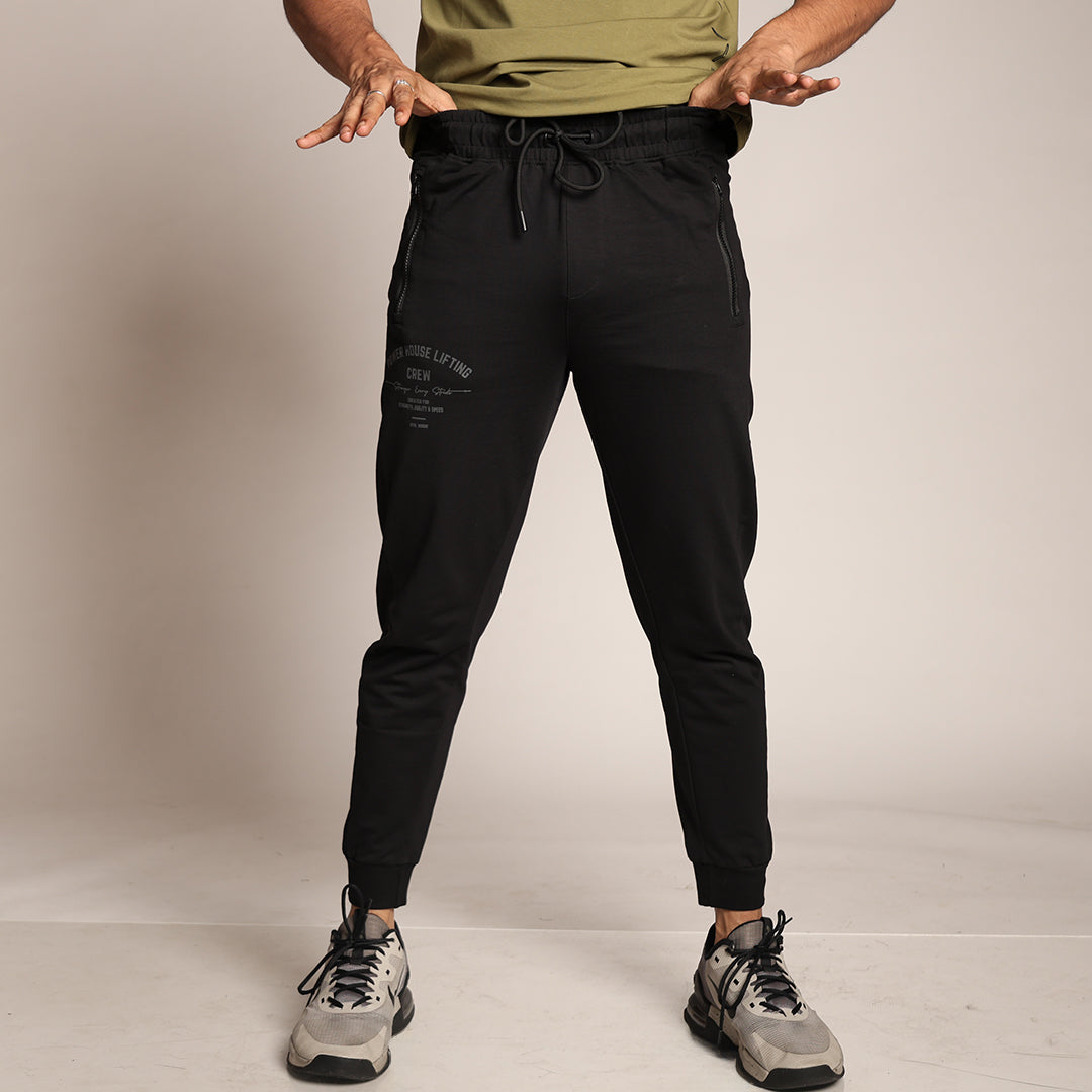 Primal Power Joggers  - Black - Black Ape 