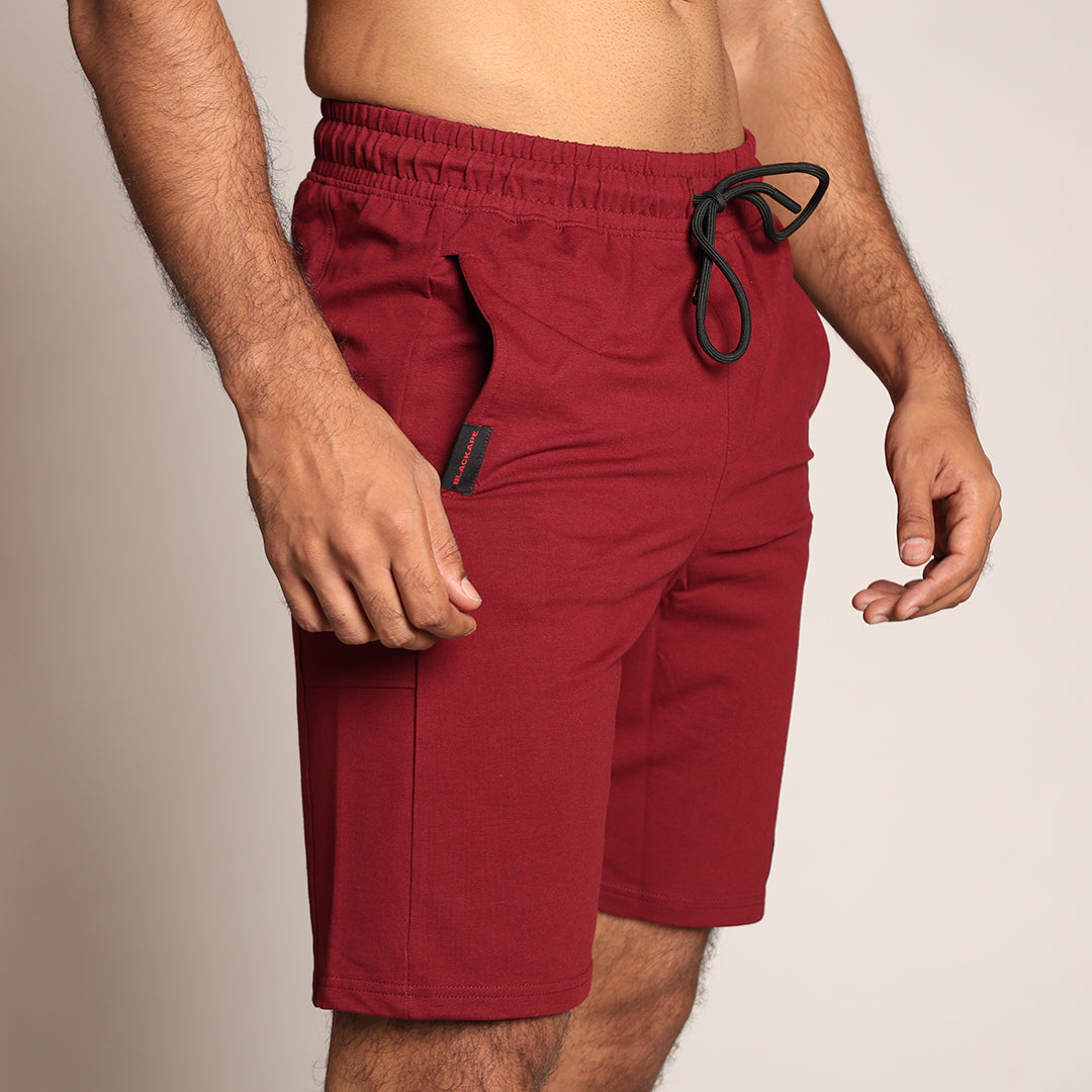 Primal Endurance Shorts - Maroon - Black Ape 