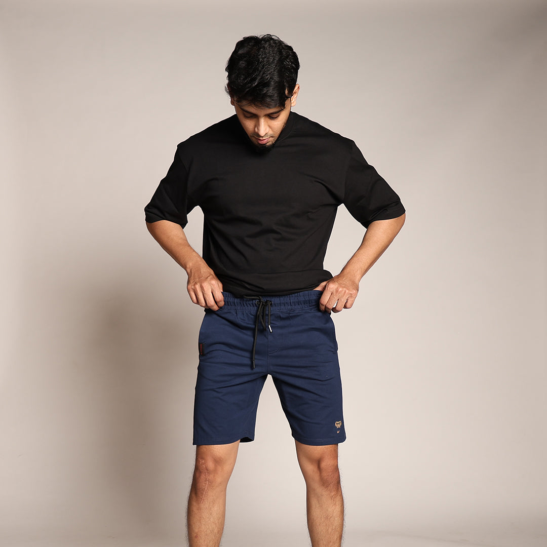 Primal Core Shorts - Navy Blue - Black Ape 