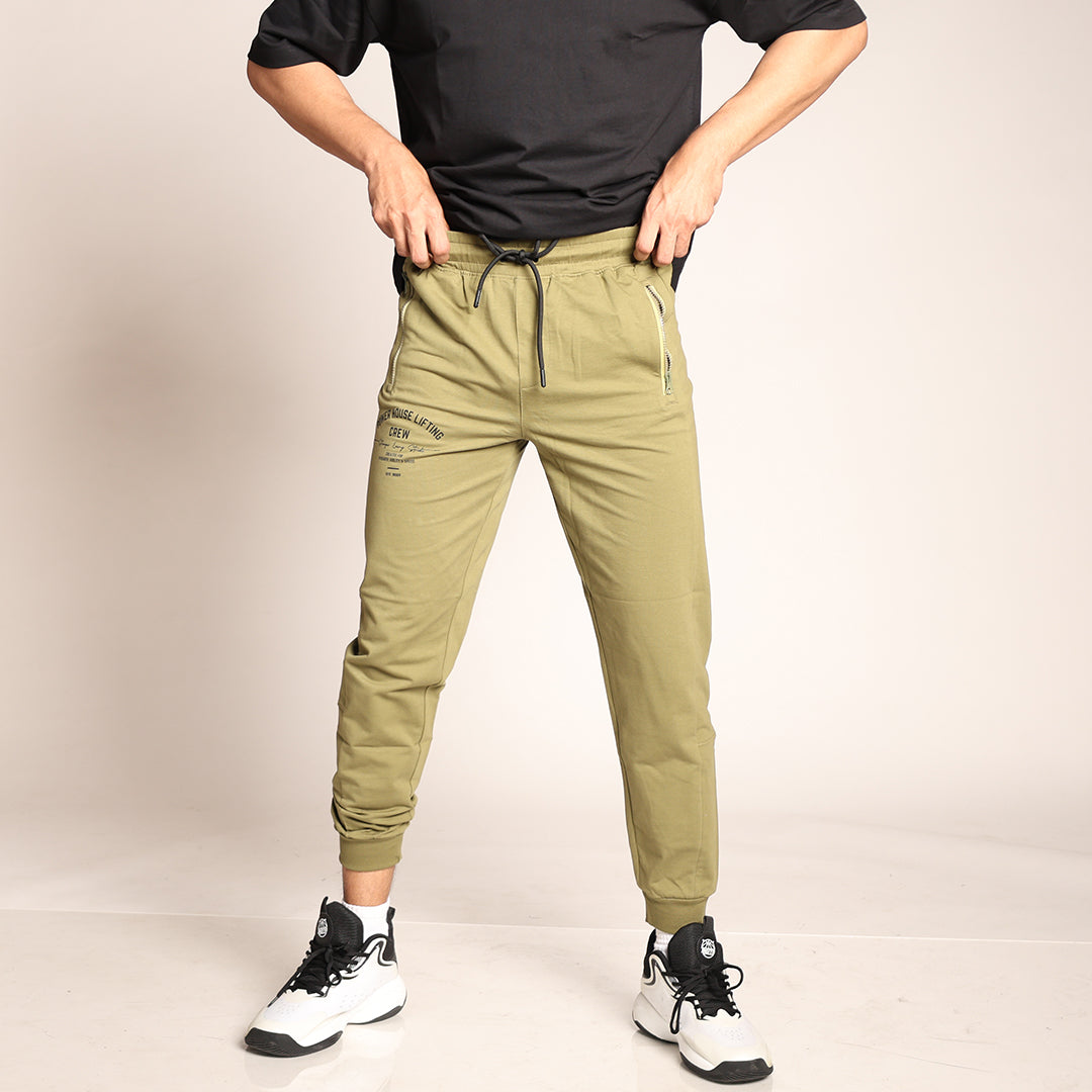Primal Power Joggers - Olive Green - Black Ape 