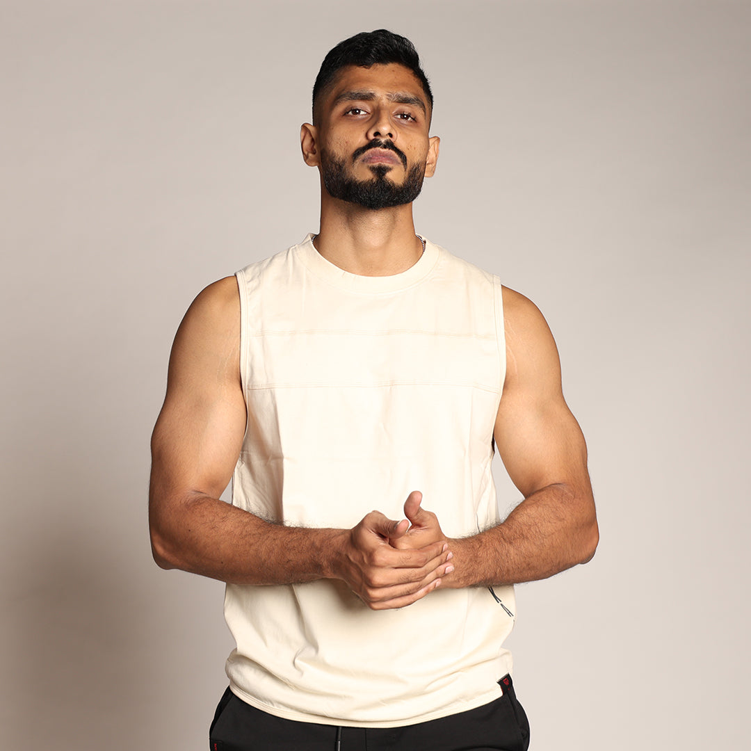 Primal Edge Tank - White - Black Ape 