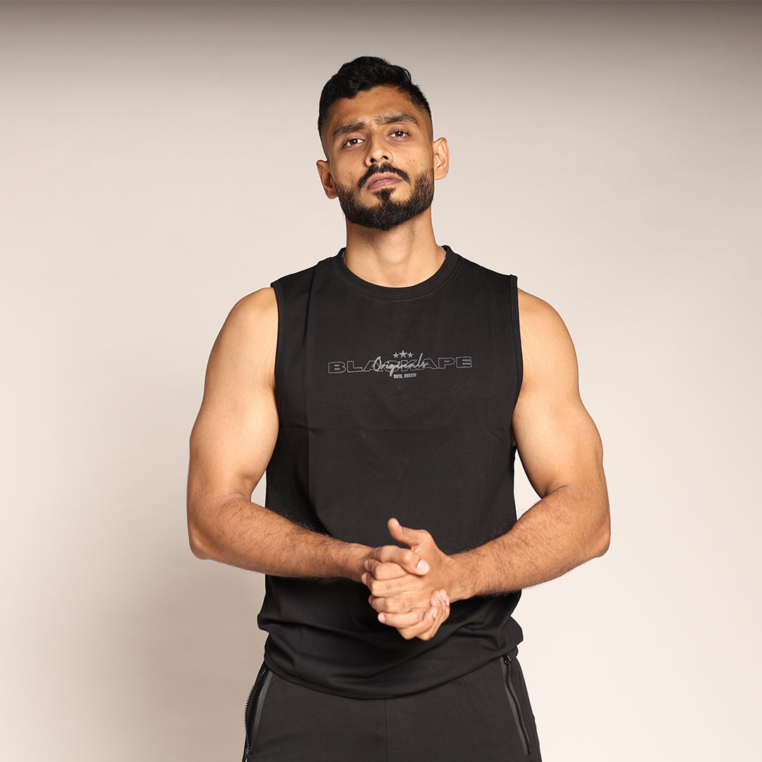 Primal Strength Tank - Black - Black Ape 