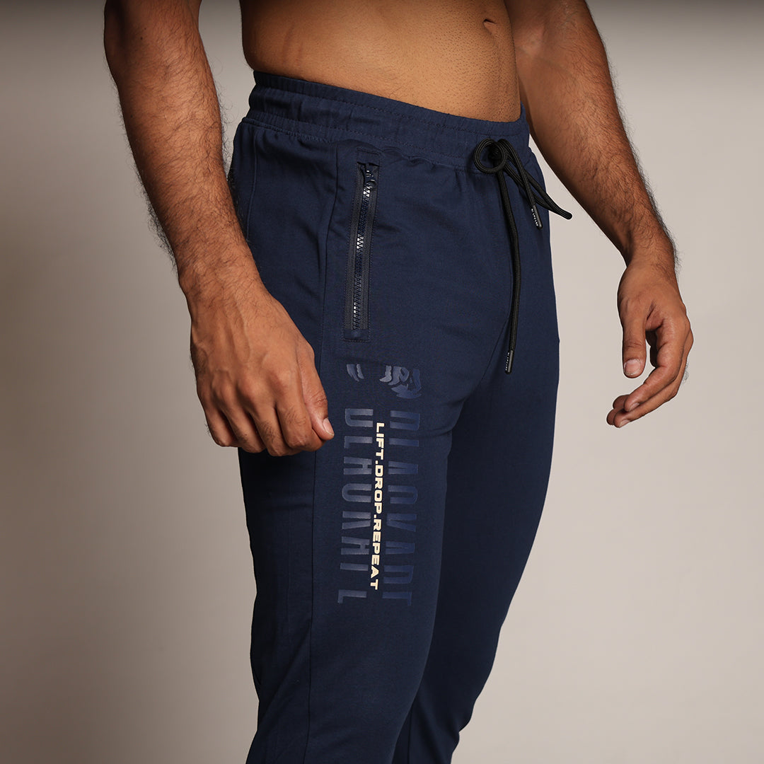 Primal Endurance Joggers- Navy Blue - Black Ape 