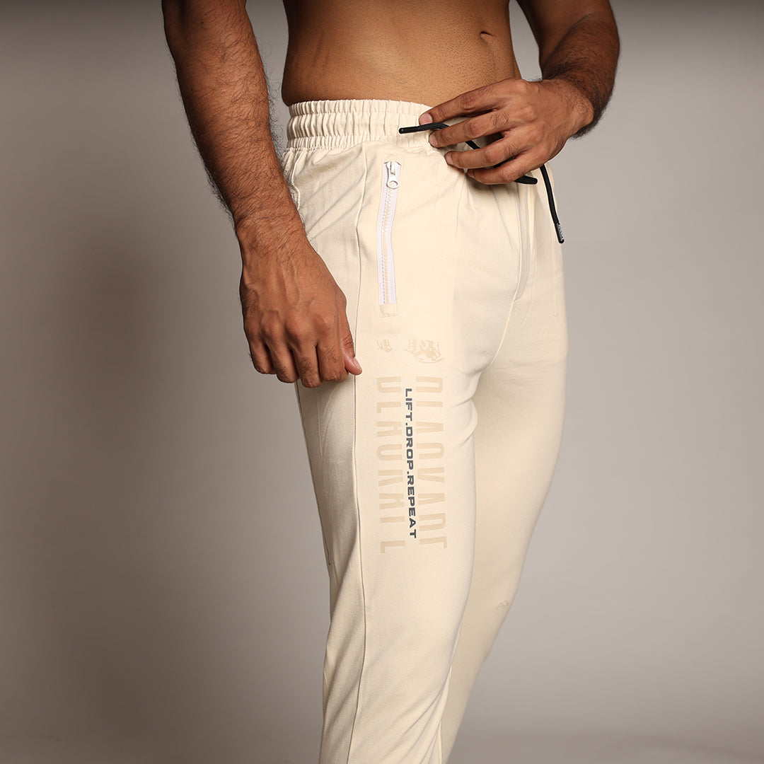 Primal Endurance Joggers - White - Black Ape 