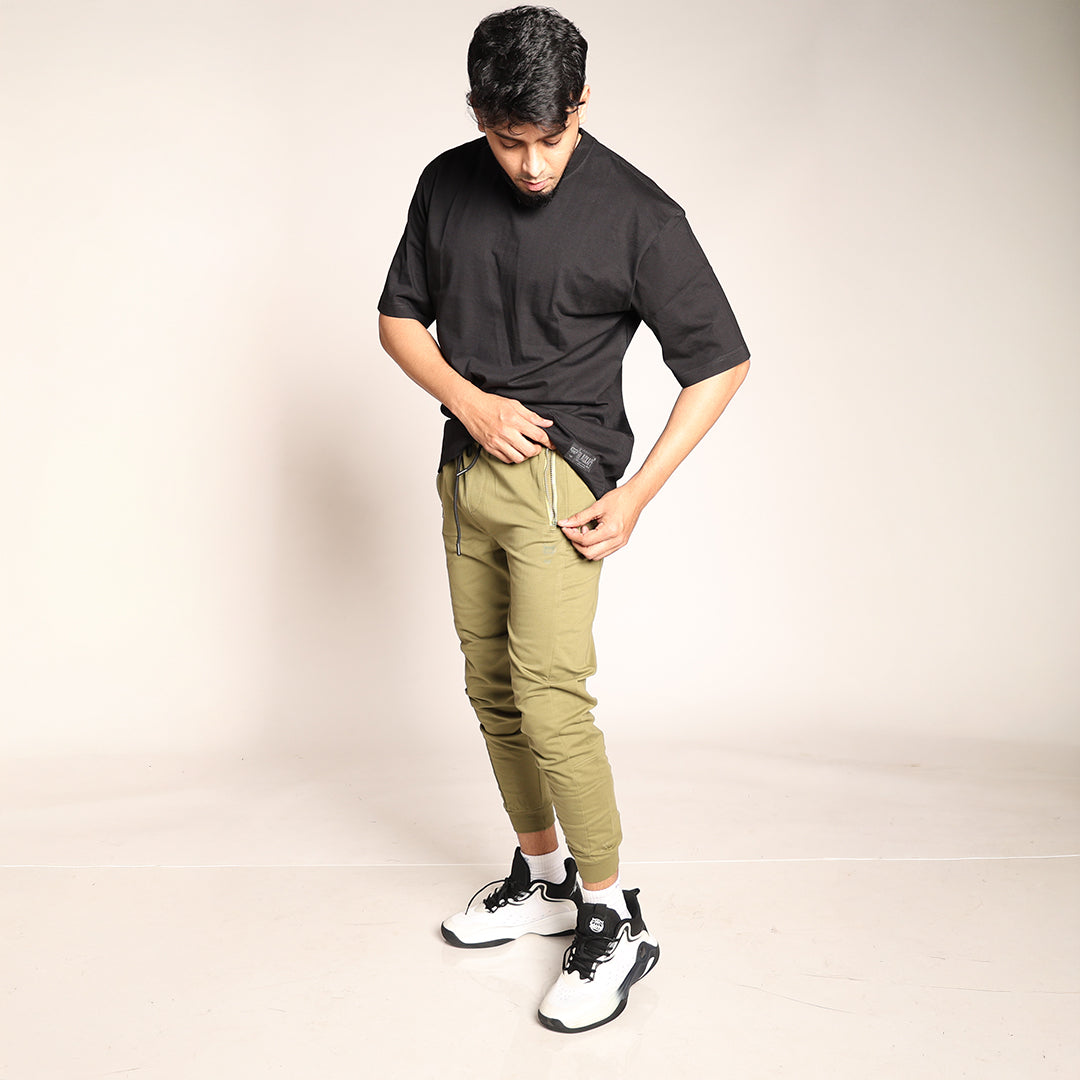 Primal Core Joggers - Olive Green - Black Ape 