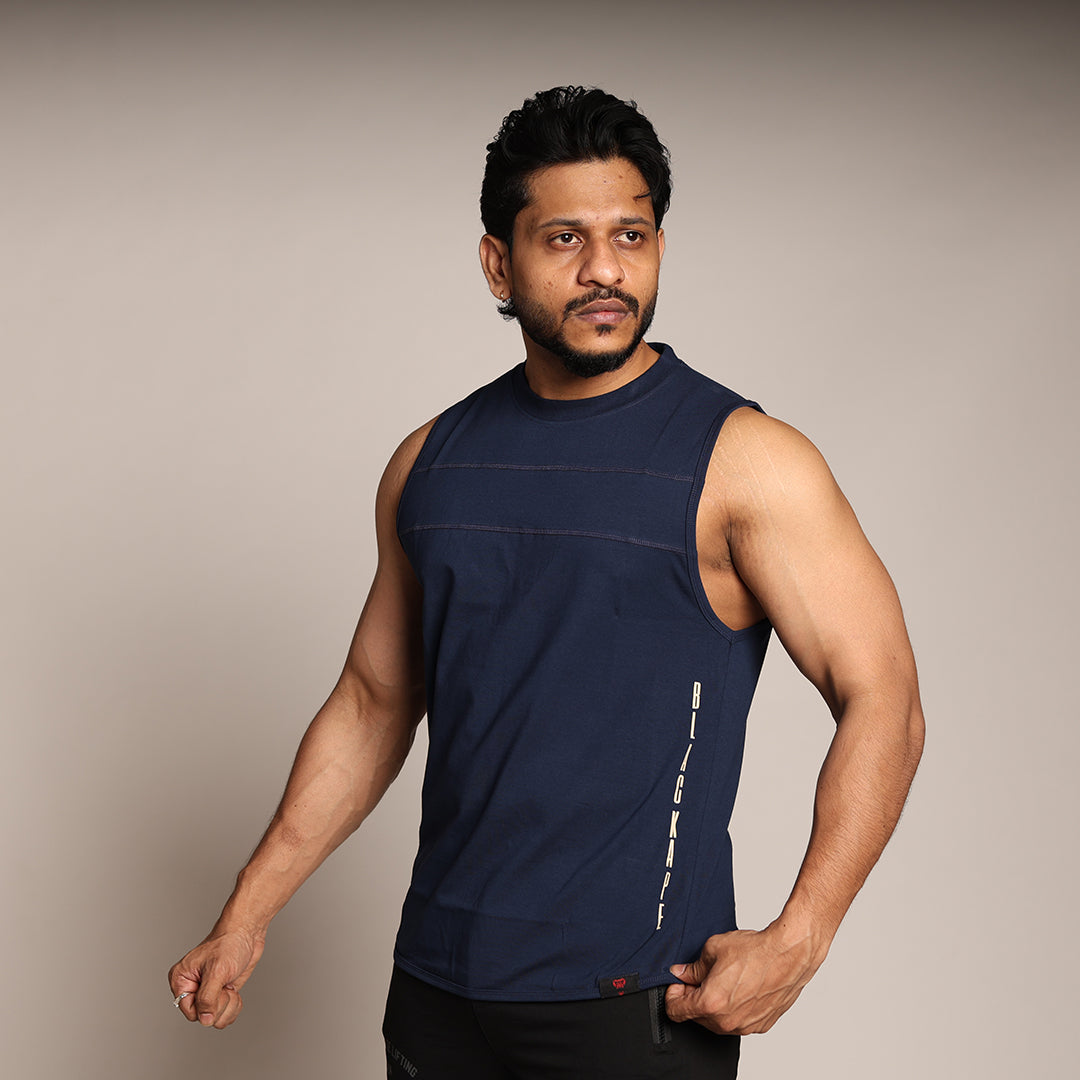 Primal Edge Tank - Navy Blue - Black Ape 