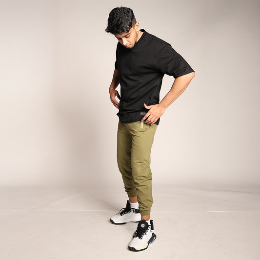 Primal Power Joggers - Olive Green - Black Ape 