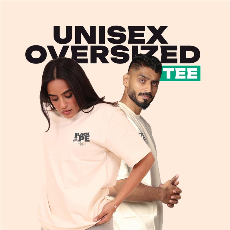 Oversized T-Shirt – Blackape Strength | Beige