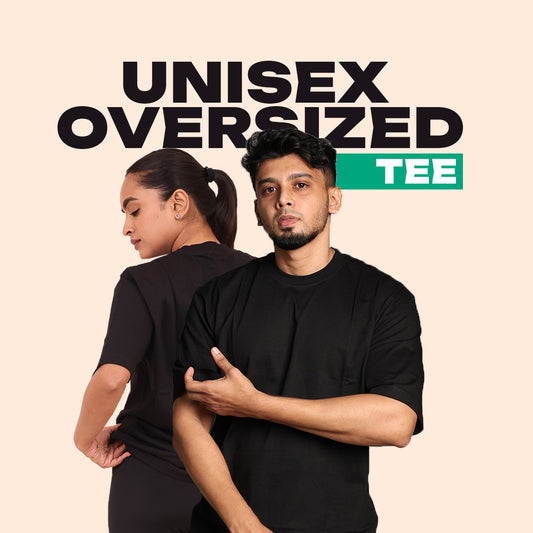 Oversized T-Shirt – Plain Essential | Black