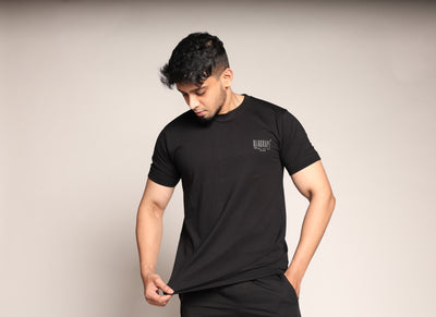 Primal Muscle Fit T-shirt - Stronger Every Stride - Black