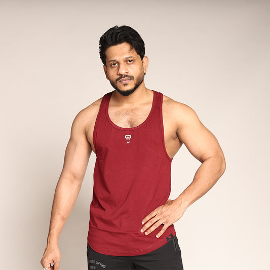 Primal Strength Stringer - Maroon - Black Ape 