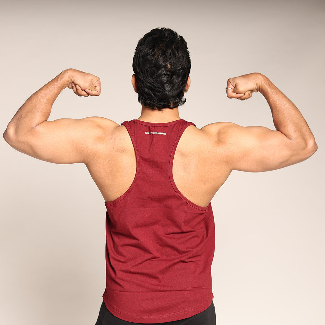 Primal Strength Stringer - Maroon - Black Ape 