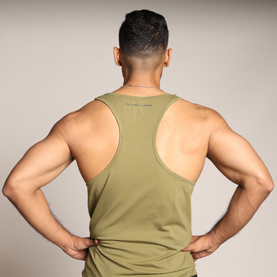 Primal Strength Stringer - Olive Green - Black Ape 