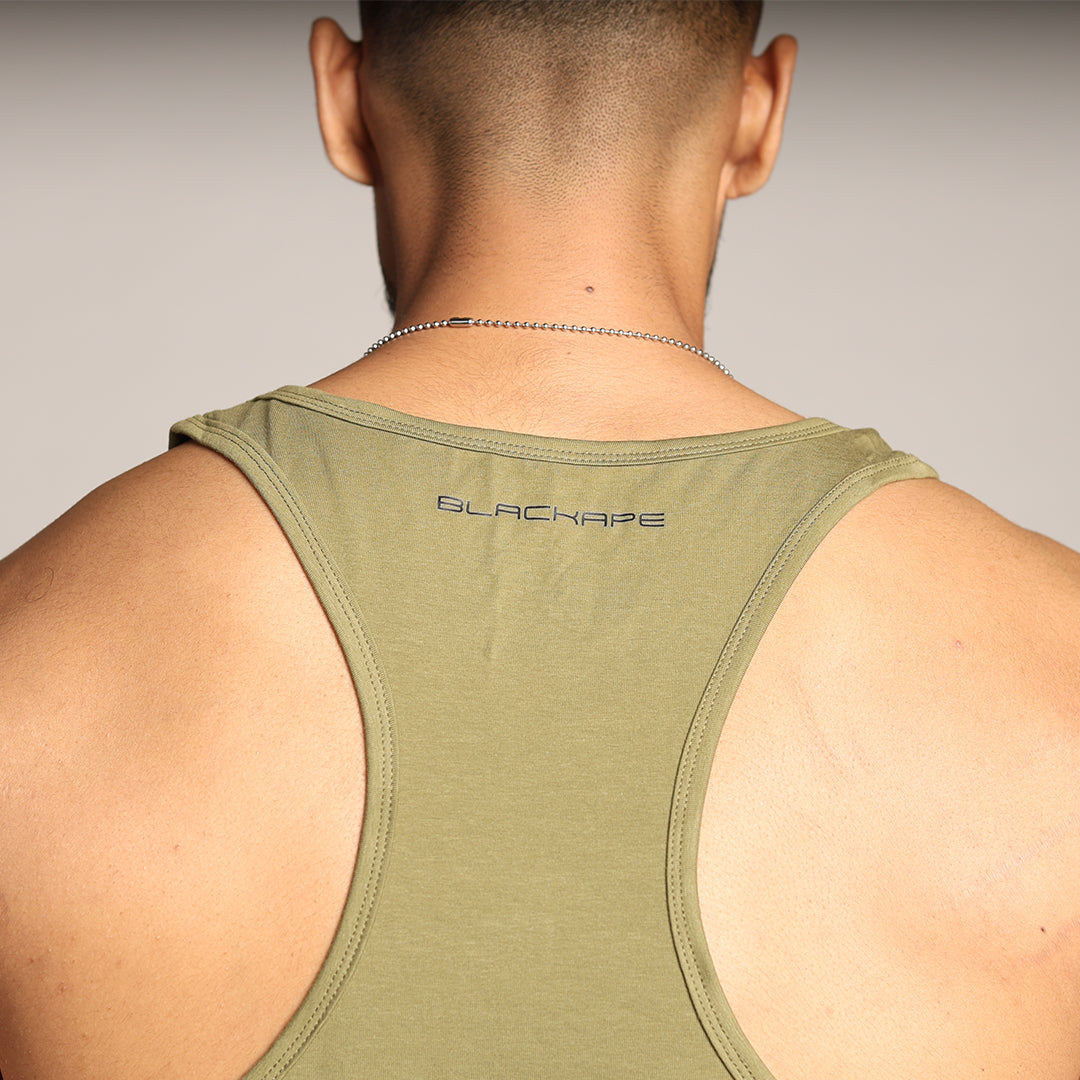 Primal Strength Stringer - Olive Green - Black Ape 