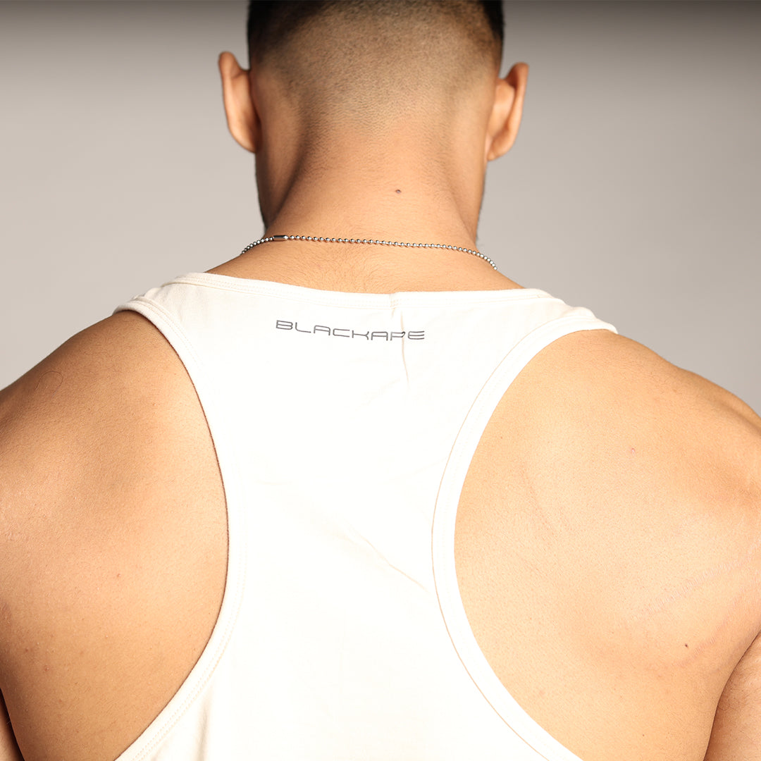 Primal Strength Stringer - White - Black Ape 