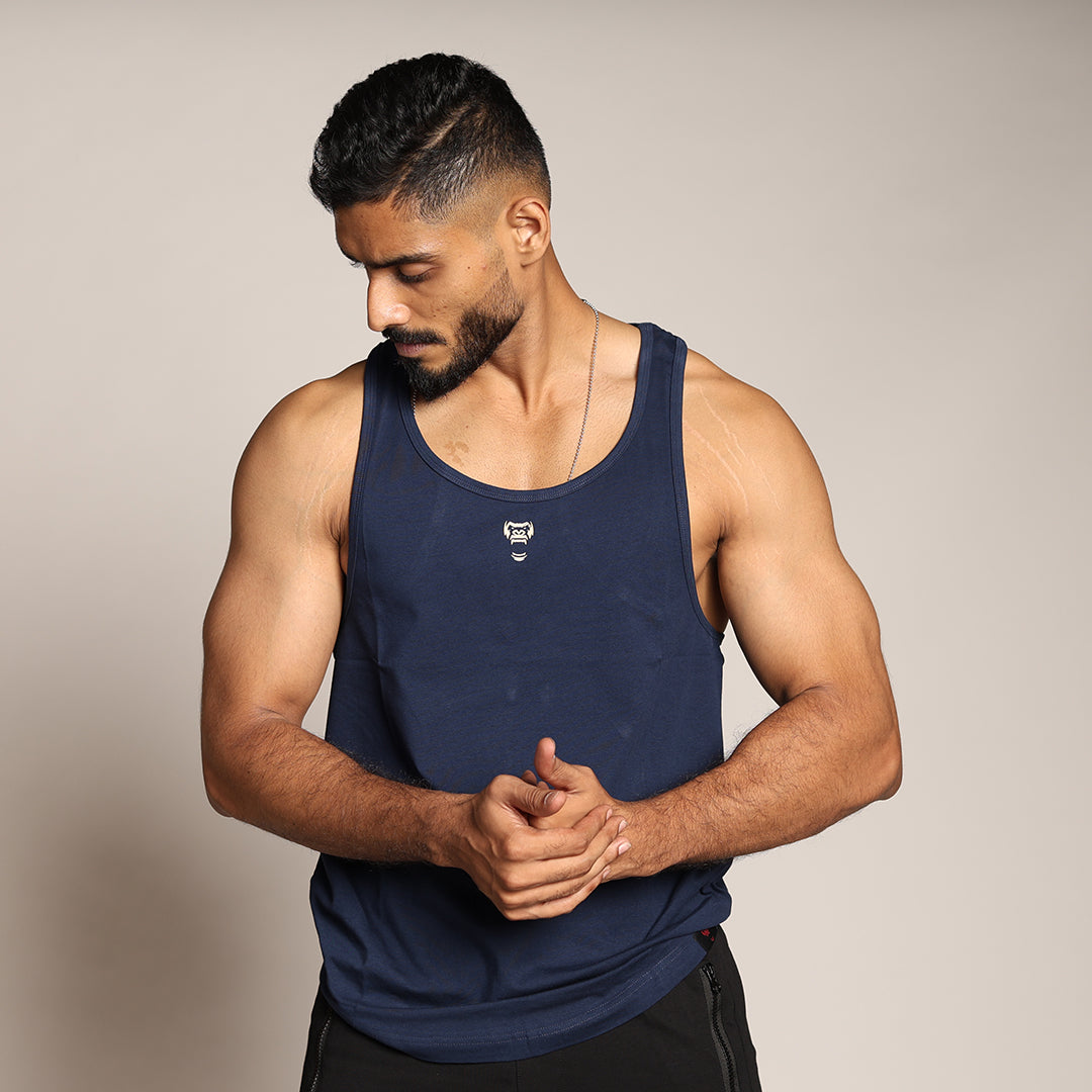 Primal Strength Stringer - Navy Blue - Black Ape 