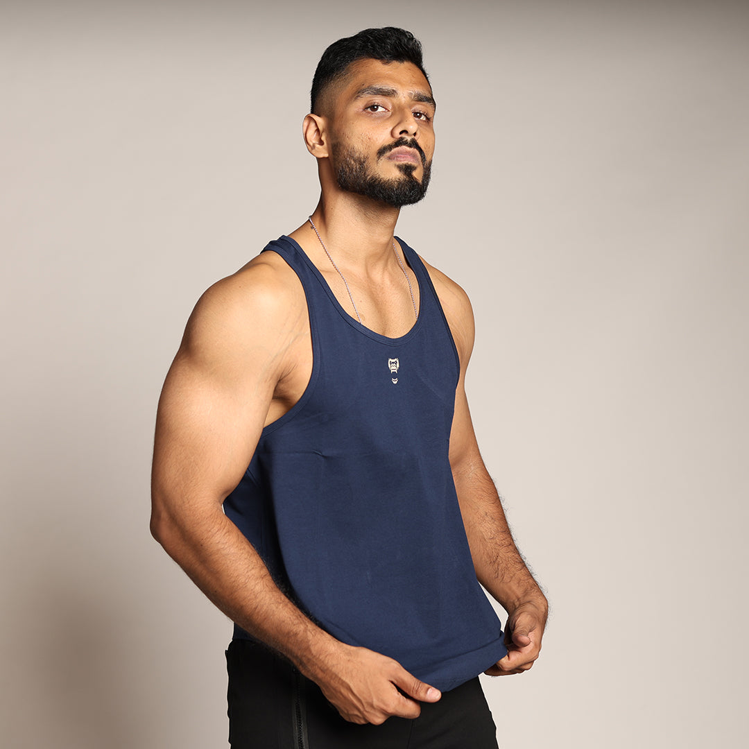 Primal Strength Stringer - Navy Blue - Black Ape 