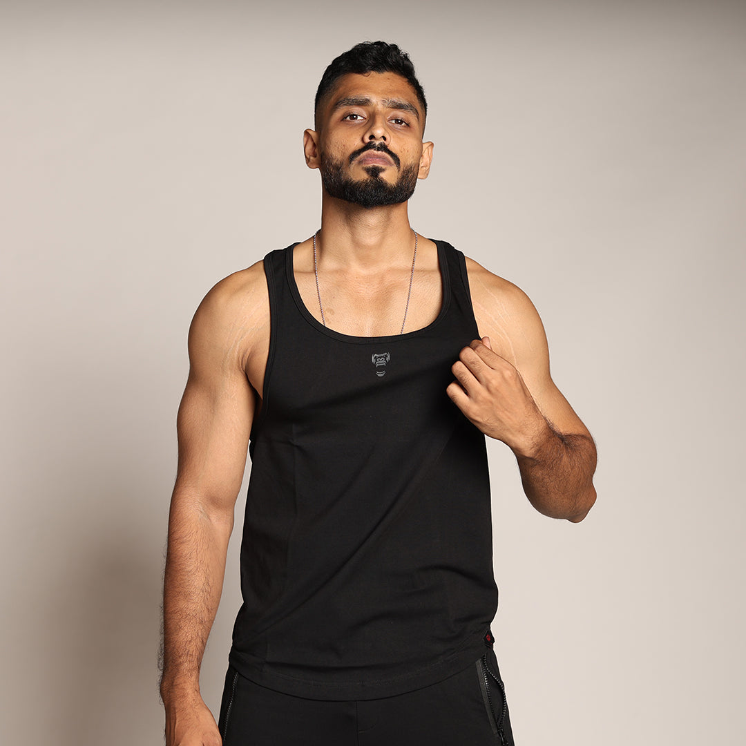 Primal Strength Stringer - Black - Black Ape 