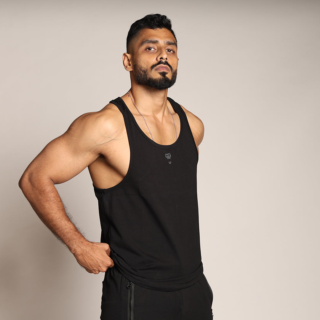 Primal Strength Stringer - Black - Black Ape 