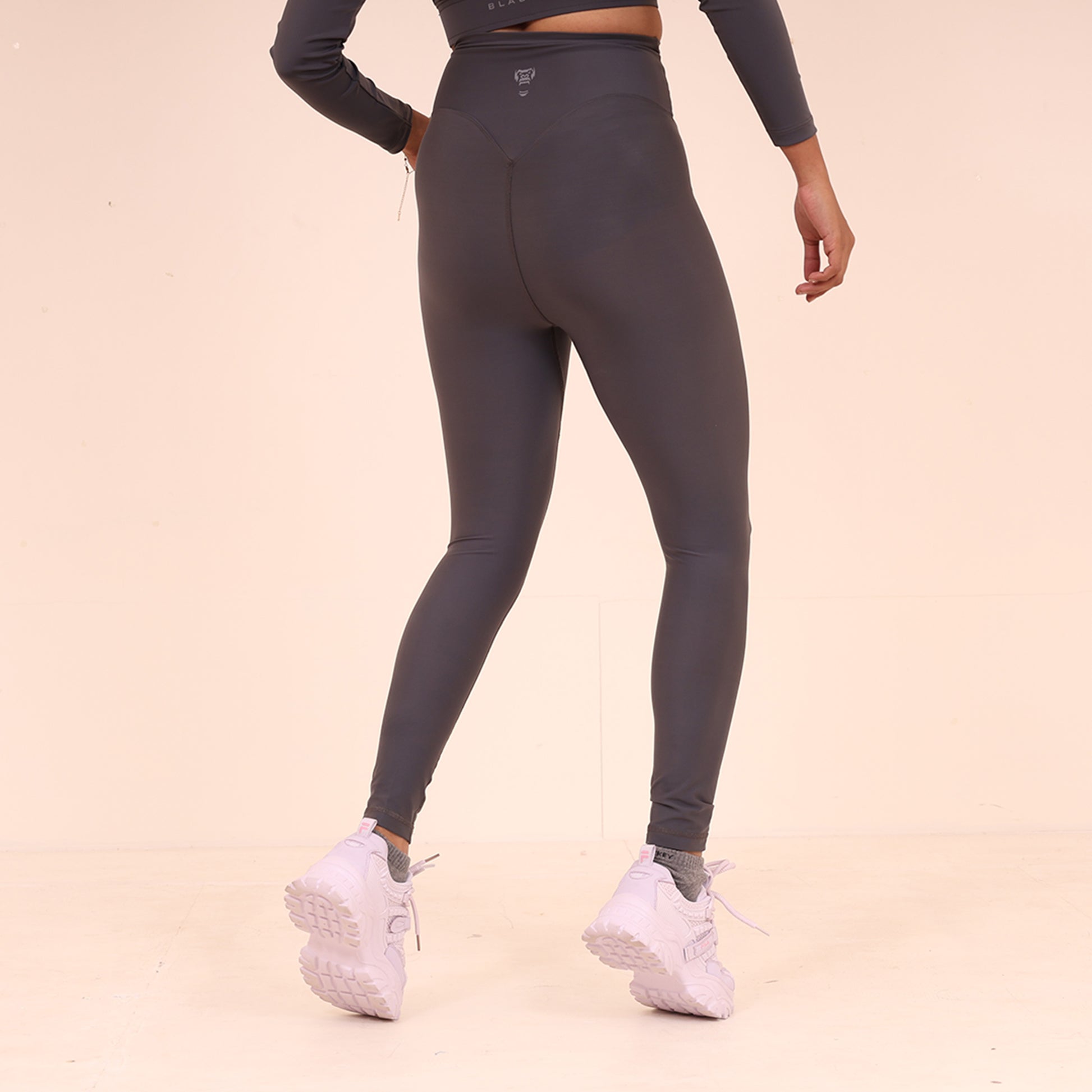 Sculpted Flow Leggings - Sculpted Essentials - Dark Grey - Black Ape 