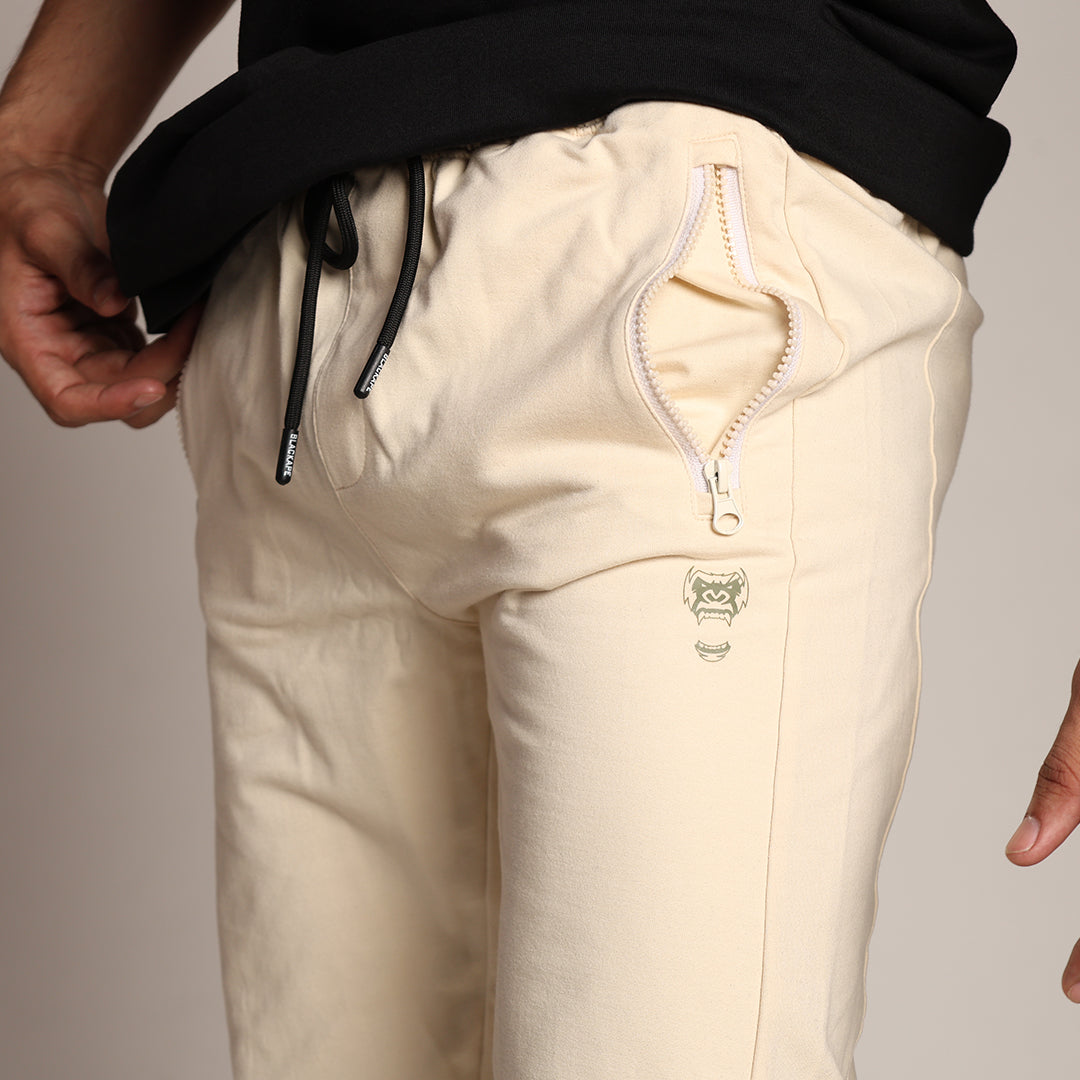 Primal Core Joggers - White - Black Ape 